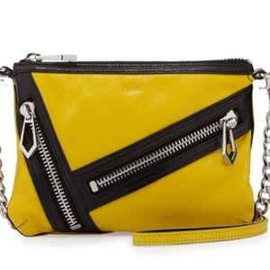 NWOT Botkier Cruz Zip Colorblock Leather Crossbody